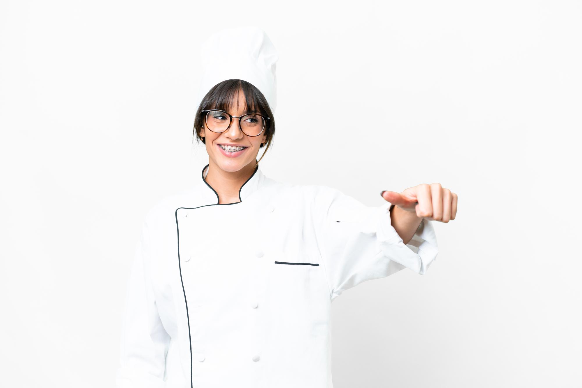 Chef che invita a partecipare a un workshop